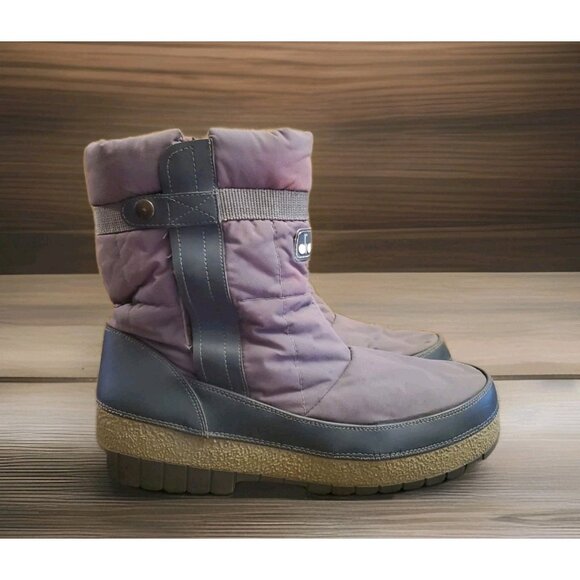 Diadora Snow Boots Men’s Size EU 44/45 US 10/11 Purple - Picture 1 of 12